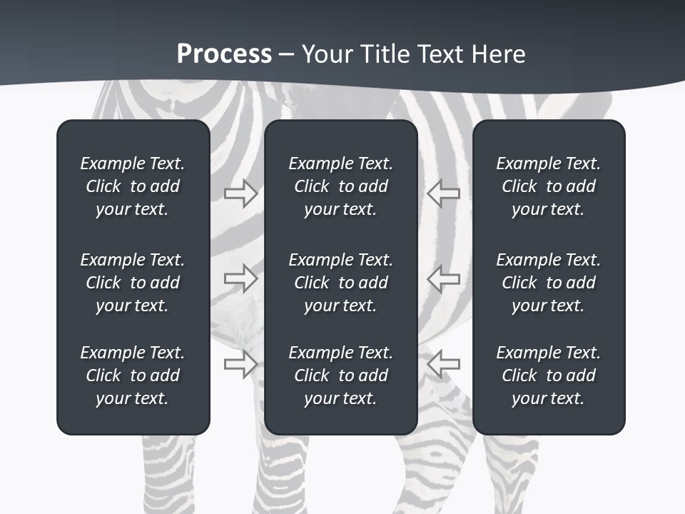 Savanna Photo Front View PowerPoint Template
