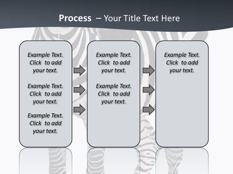 Savanna Photo Front View PowerPoint Template