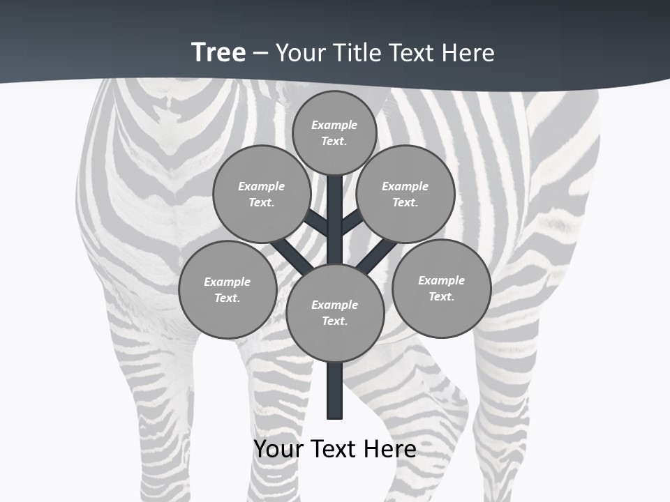 Savanna Photo Front View PowerPoint Template