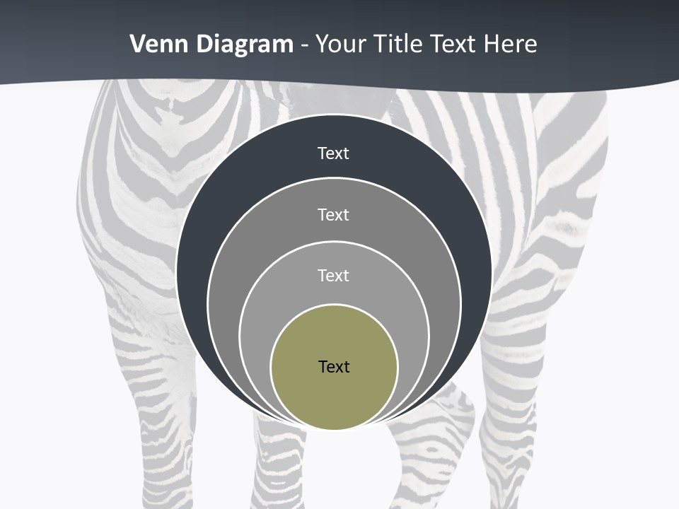Savanna Photo Front View PowerPoint Template