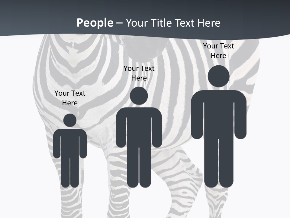 Savanna Photo Front View PowerPoint Template