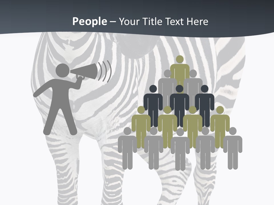 Savanna Photo Front View PowerPoint Template