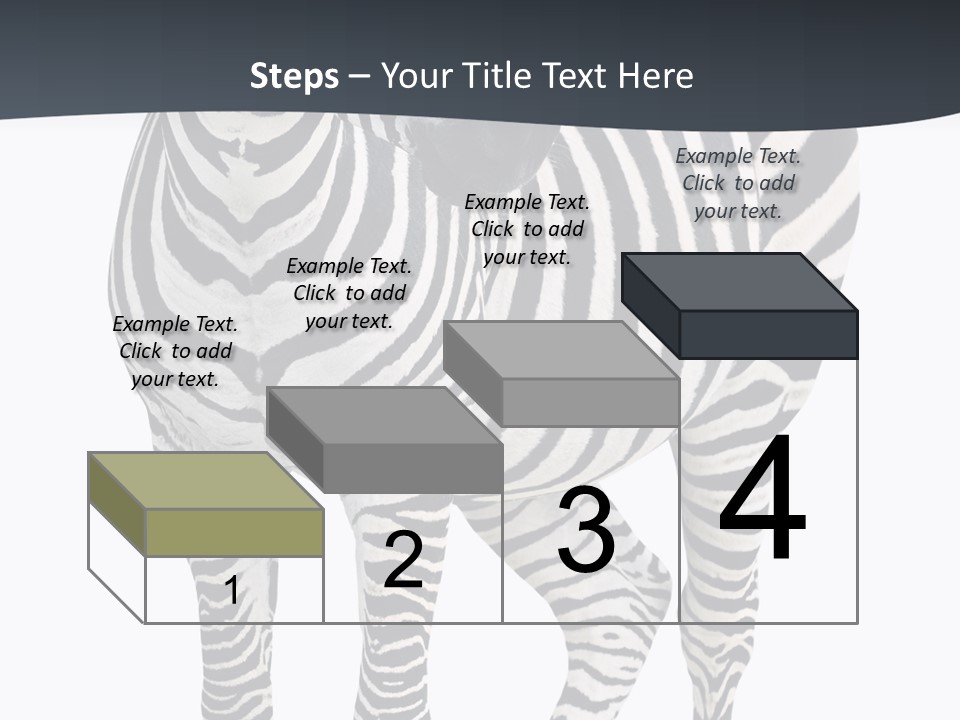 Savanna Photo Front View PowerPoint Template