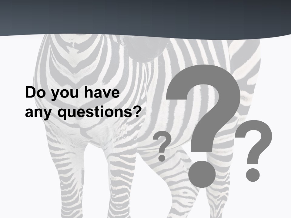 Savanna Photo Front View PowerPoint Template