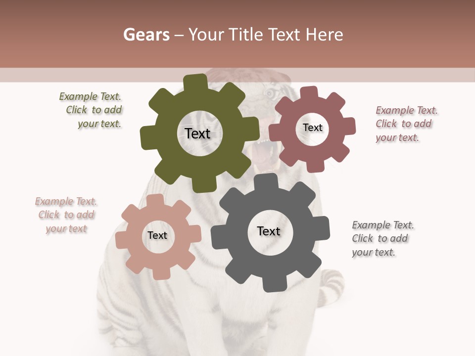 Fur Severe Female PowerPoint Template