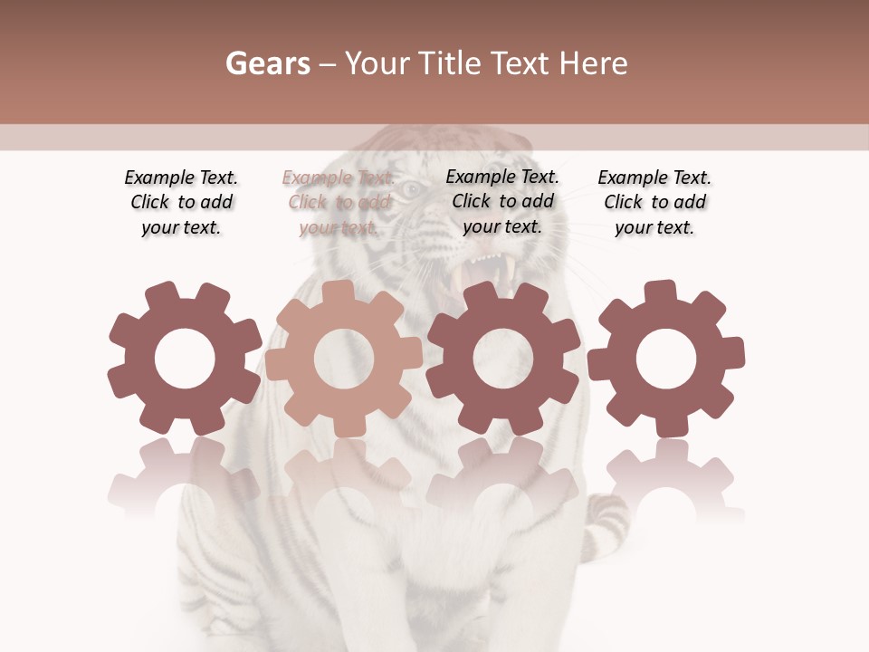 Fur Severe Female PowerPoint Template