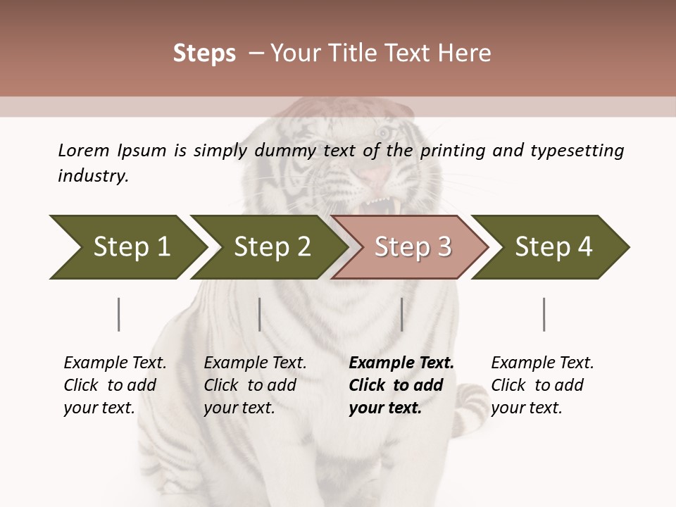 Fur Severe Female PowerPoint Template