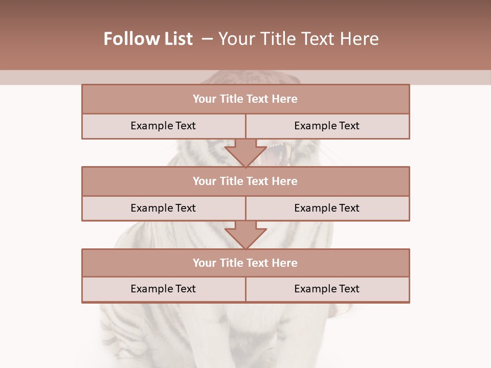 Fur Severe Female PowerPoint Template