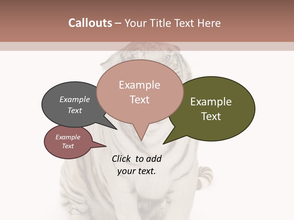 Fur Severe Female PowerPoint Template