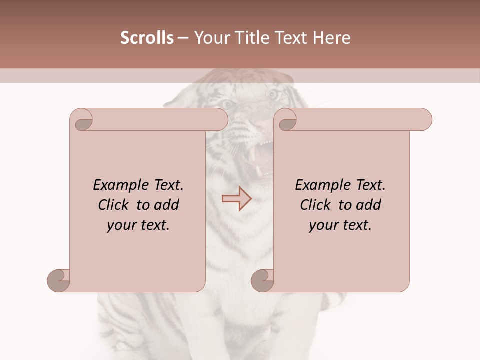Fur Severe Female PowerPoint Template