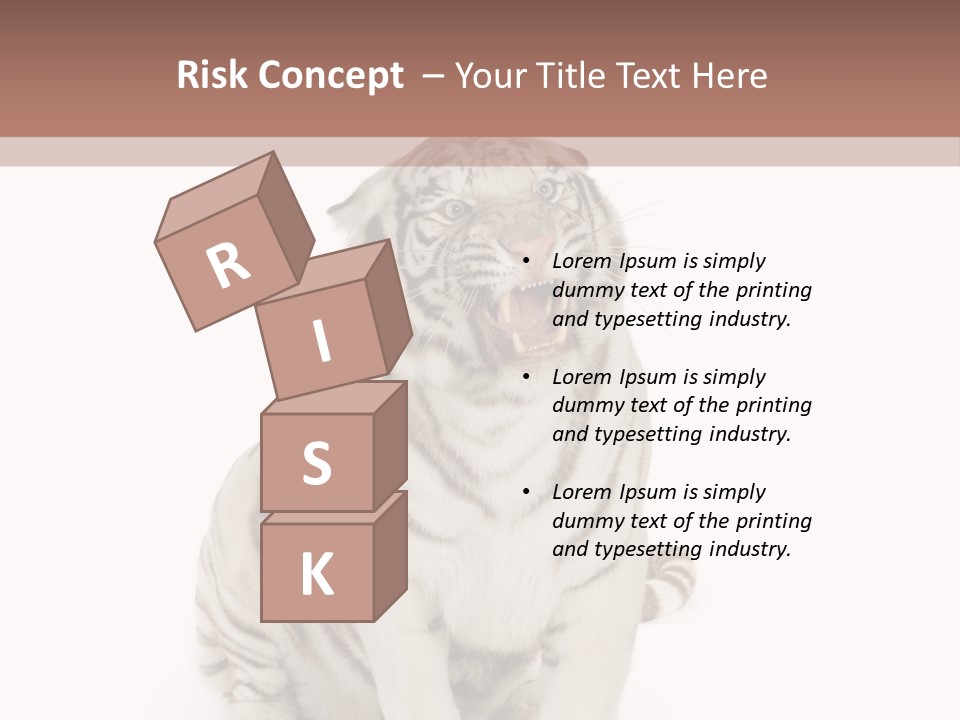 Fur Severe Female PowerPoint Template