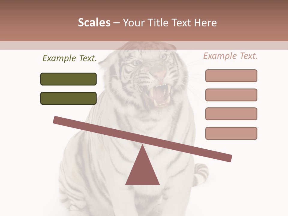 Fur Severe Female PowerPoint Template