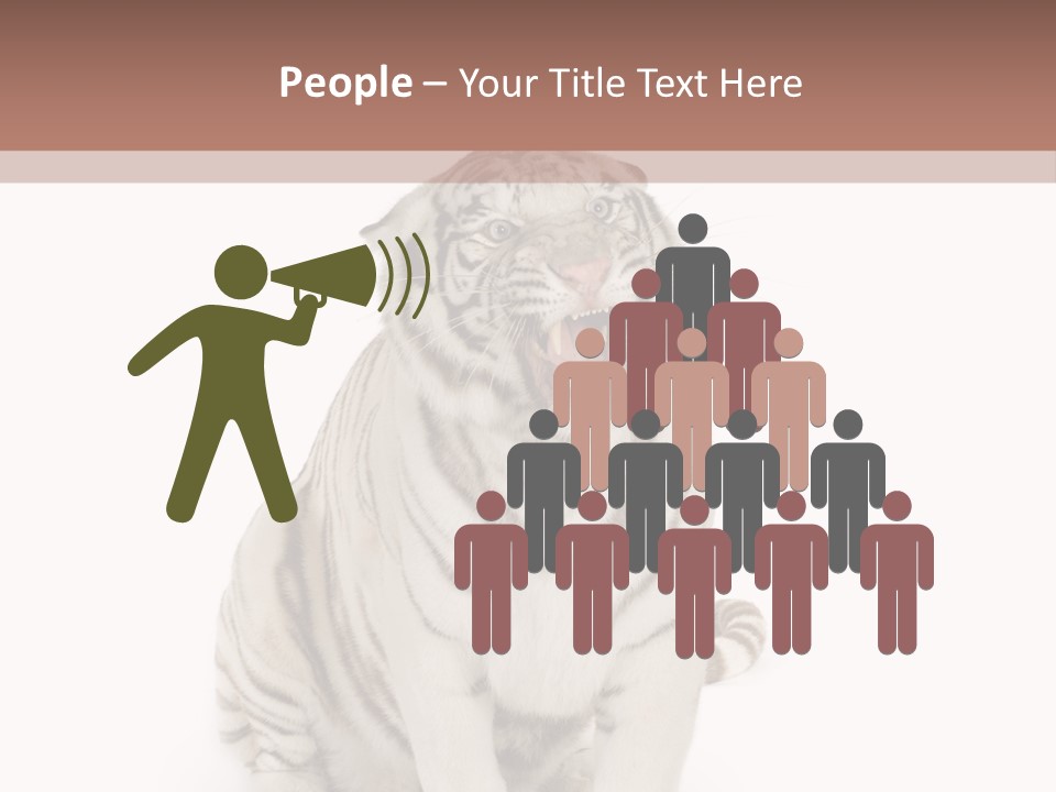 Fur Severe Female PowerPoint Template