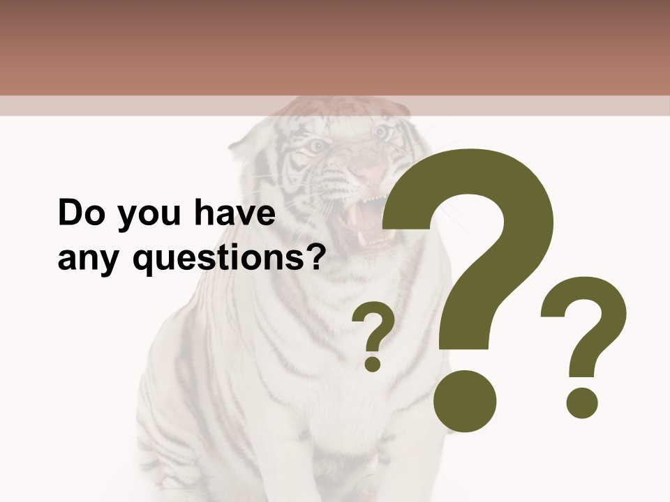 Fur Severe Female PowerPoint Template