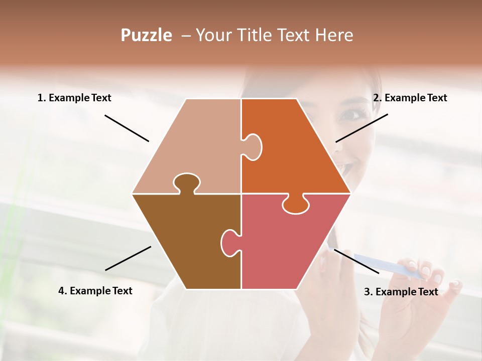 Male Femininity Hands PowerPoint Template