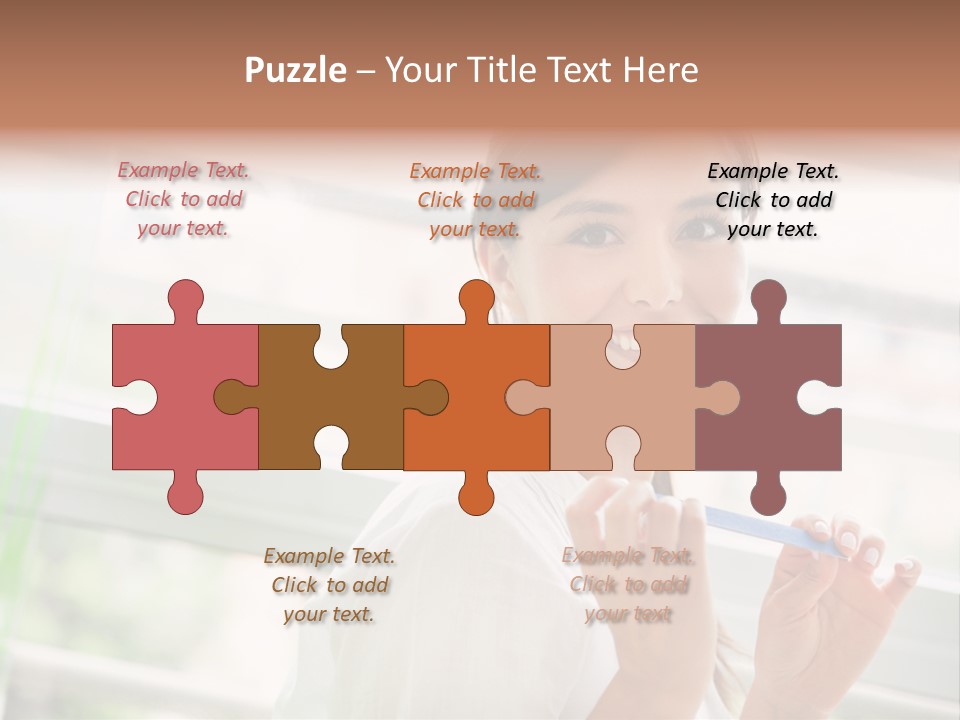 Male Femininity Hands PowerPoint Template