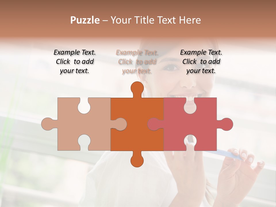 Male Femininity Hands PowerPoint Template