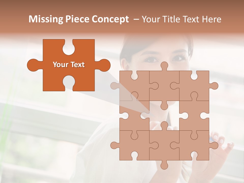 Male Femininity Hands PowerPoint Template