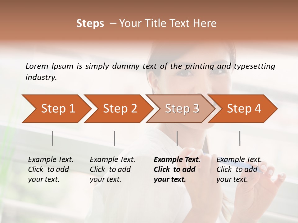 Male Femininity Hands PowerPoint Template