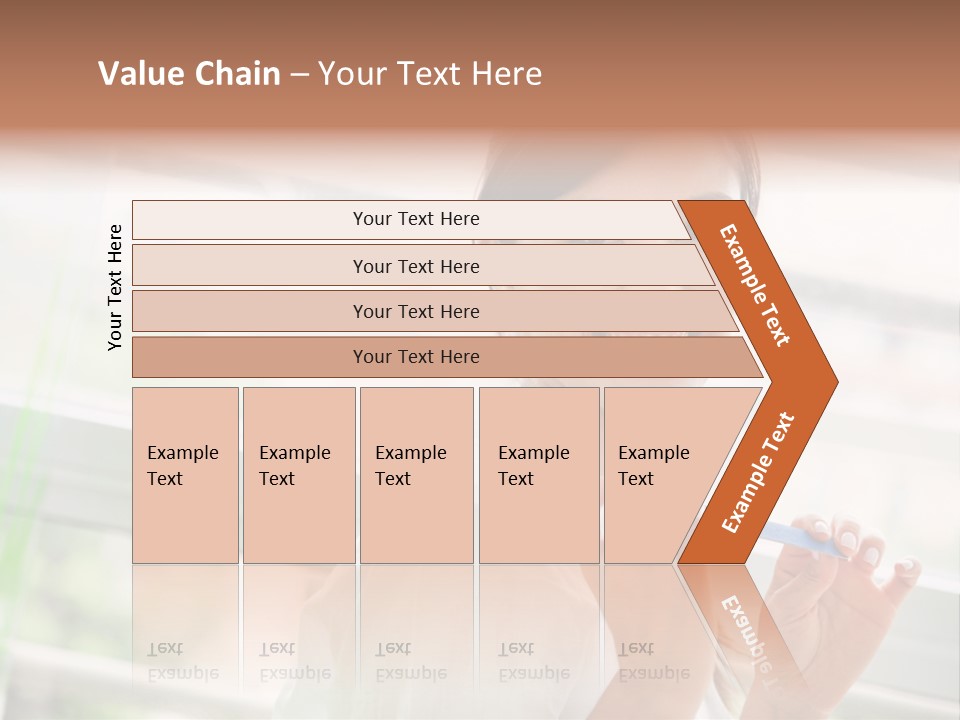 Male Femininity Hands PowerPoint Template