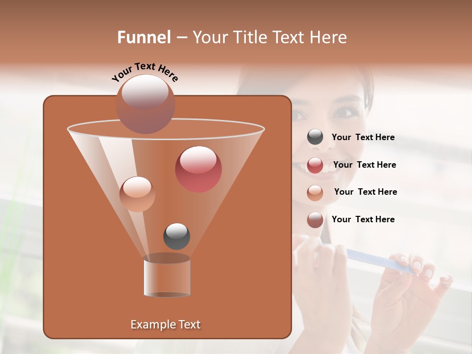 Male Femininity Hands PowerPoint Template