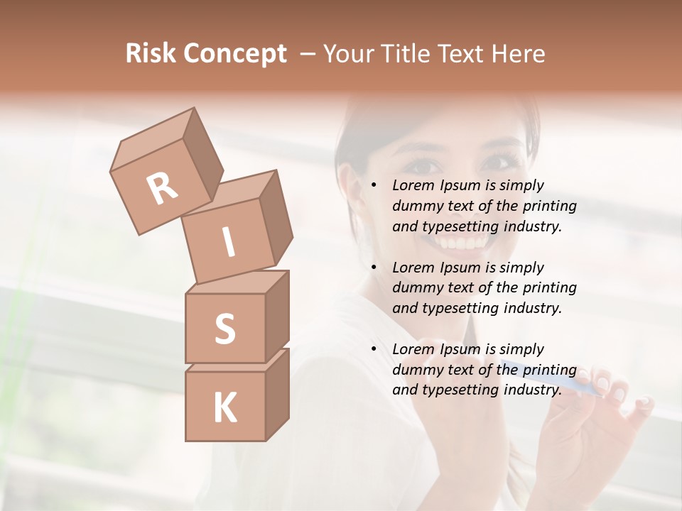 Male Femininity Hands PowerPoint Template