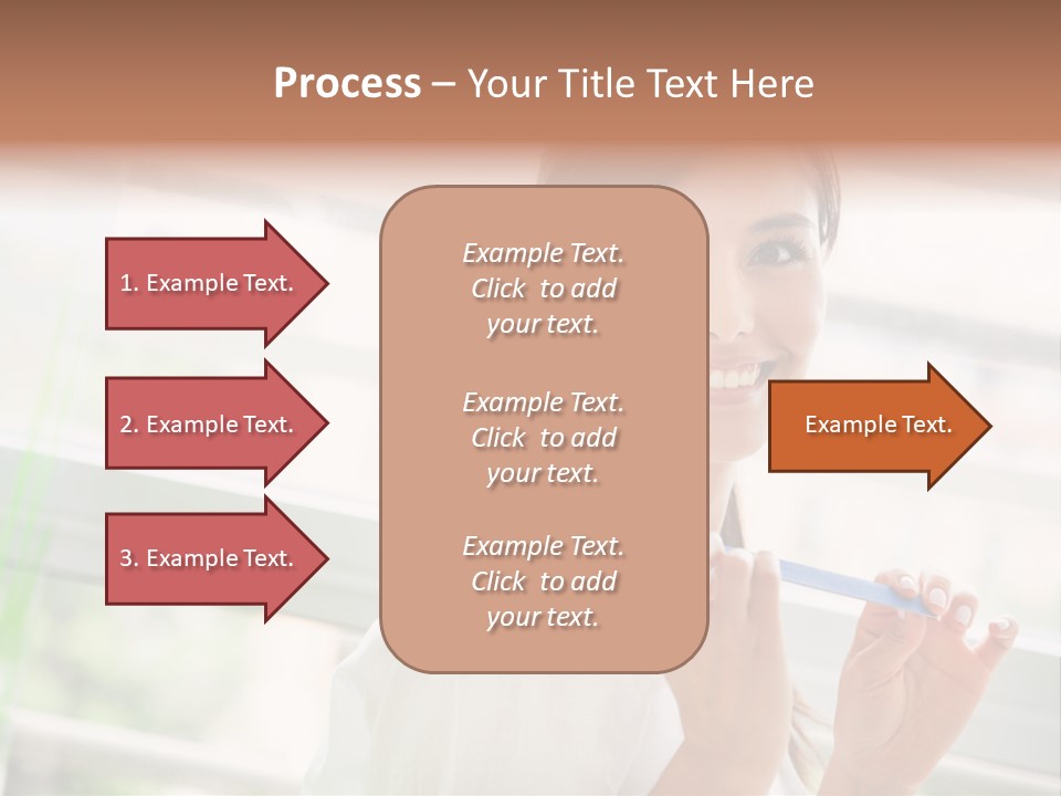 Male Femininity Hands PowerPoint Template