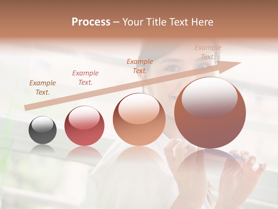 Male Femininity Hands PowerPoint Template