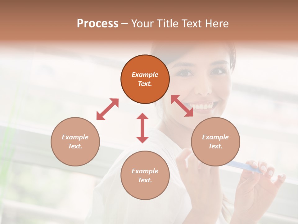 Male Femininity Hands PowerPoint Template