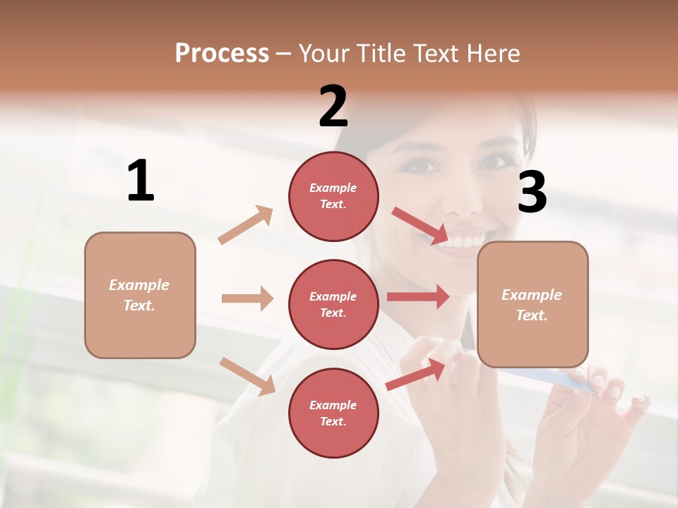 Male Femininity Hands PowerPoint Template