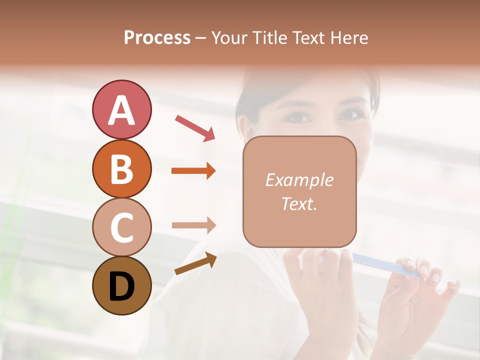 Male Femininity Hands PowerPoint Template