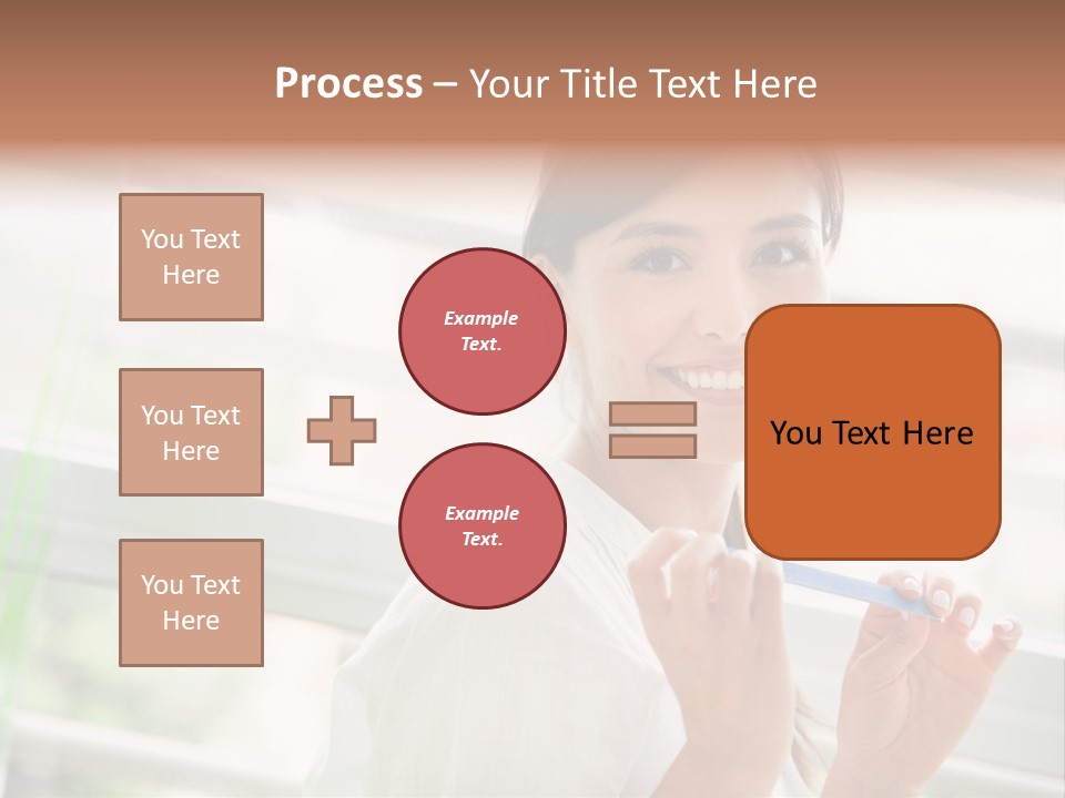 Male Femininity Hands PowerPoint Template