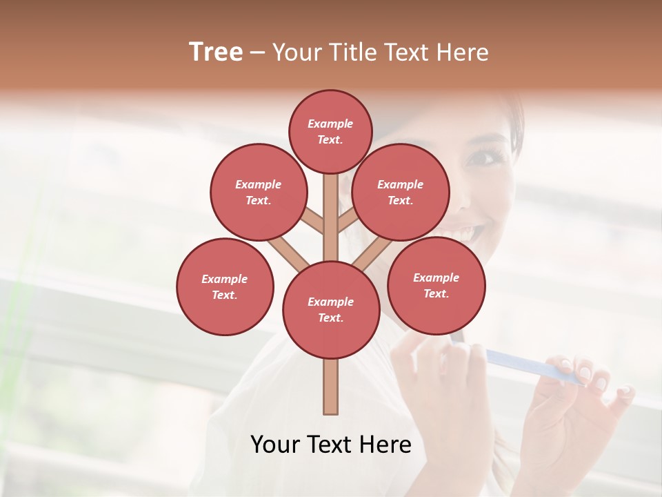 Male Femininity Hands PowerPoint Template