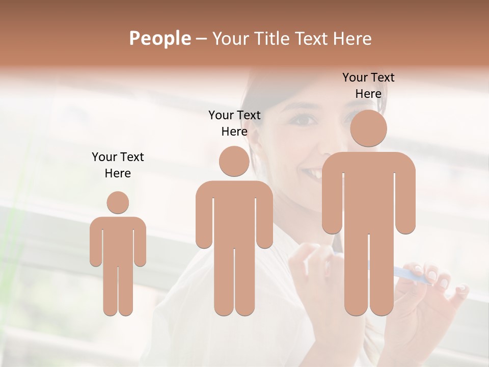 Male Femininity Hands PowerPoint Template