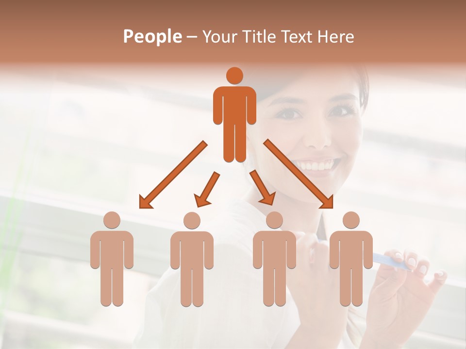 Male Femininity Hands PowerPoint Template