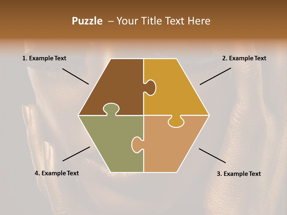 Fingers Coloring Celebration PowerPoint Template