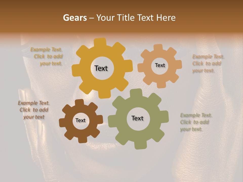 Fingers Coloring Celebration PowerPoint Template