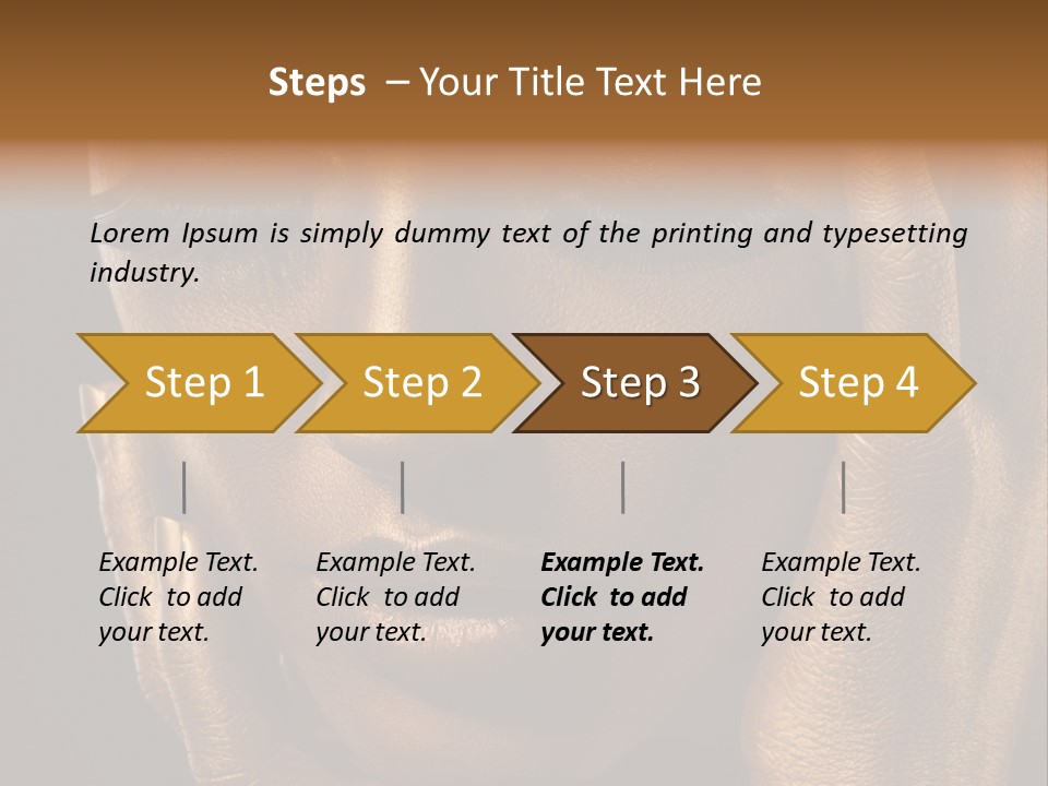 Fingers Coloring Celebration PowerPoint Template