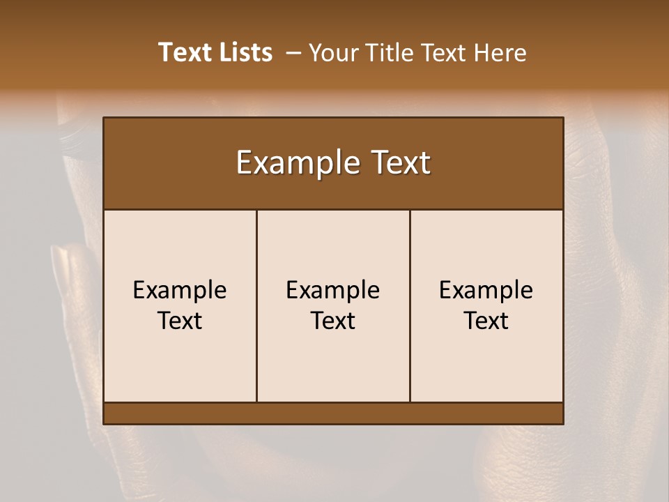 Fingers Coloring Celebration PowerPoint Template