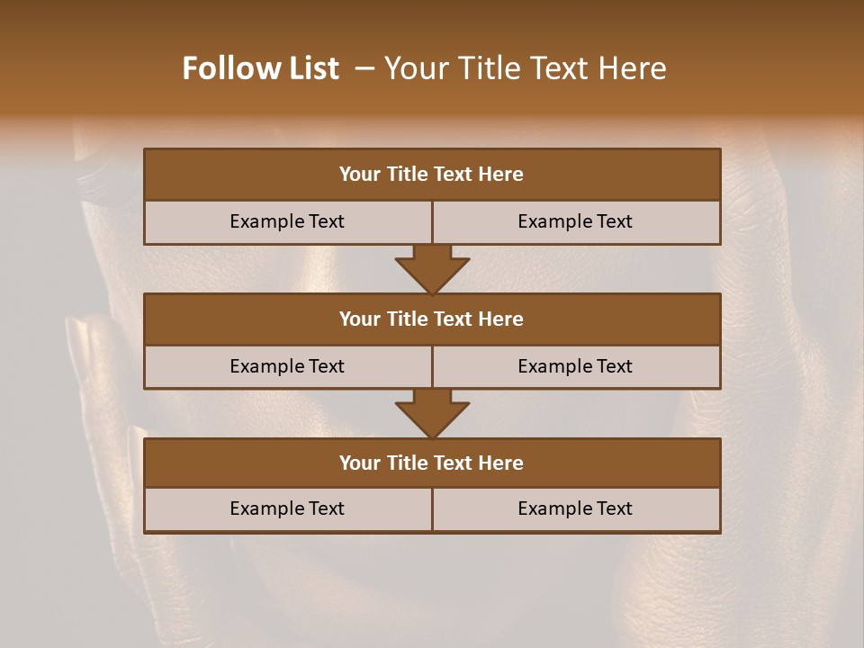 Fingers Coloring Celebration PowerPoint Template