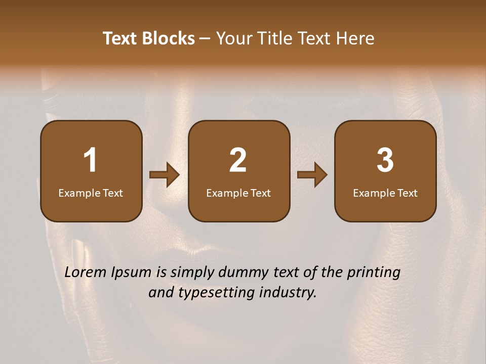 Fingers Coloring Celebration PowerPoint Template