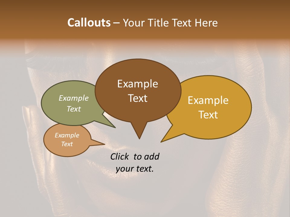 Fingers Coloring Celebration PowerPoint Template