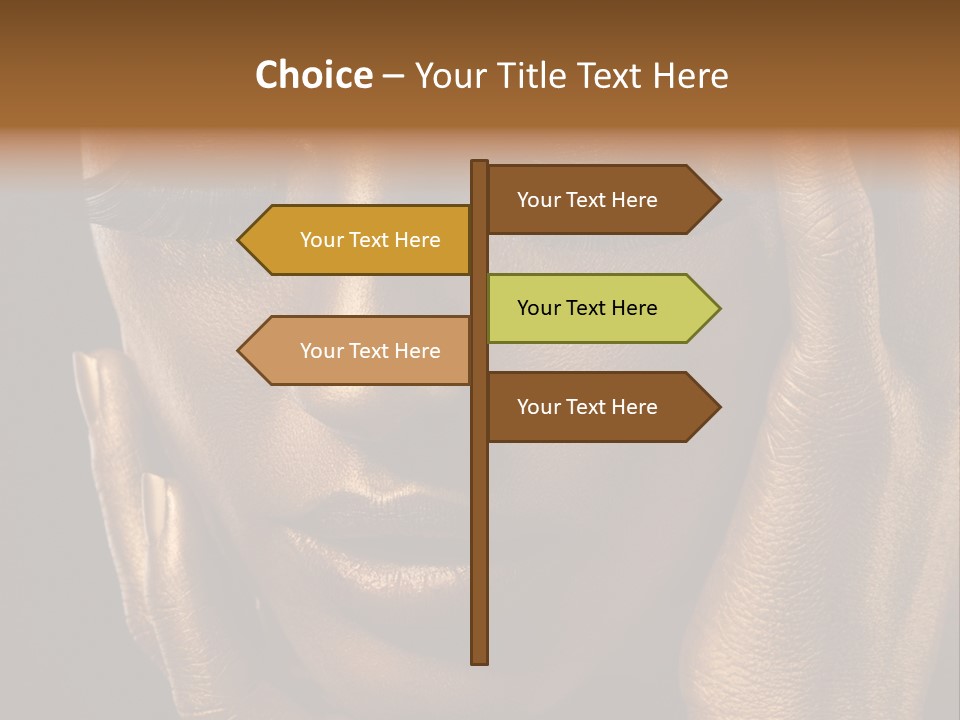 Fingers Coloring Celebration PowerPoint Template
