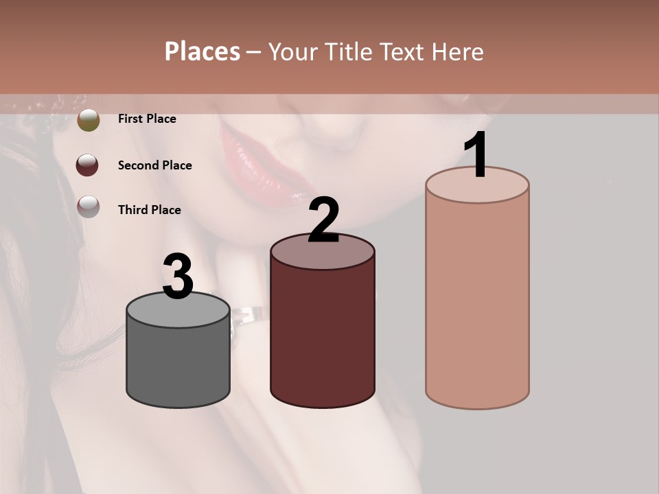 Looking Seductive Wear PowerPoint Template