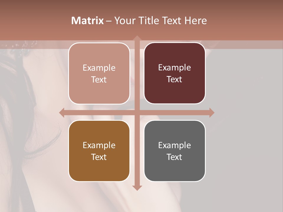 Looking Seductive Wear PowerPoint Template