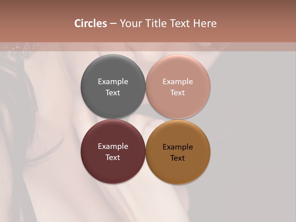 Looking Seductive Wear PowerPoint Template