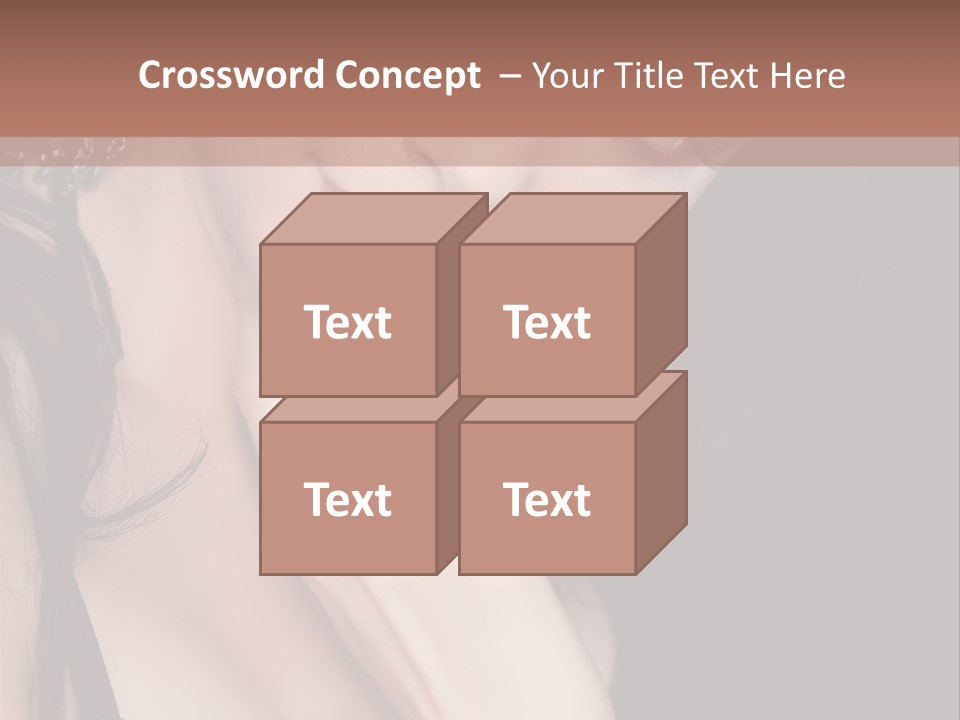 Looking Seductive Wear PowerPoint Template