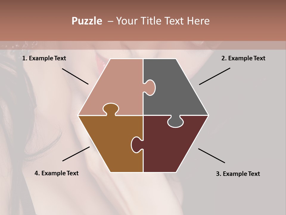 Looking Seductive Wear PowerPoint Template