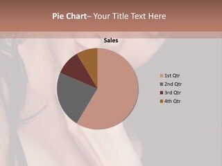 Looking Seductive Wear PowerPoint Template