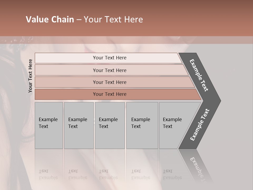 Looking Seductive Wear PowerPoint Template